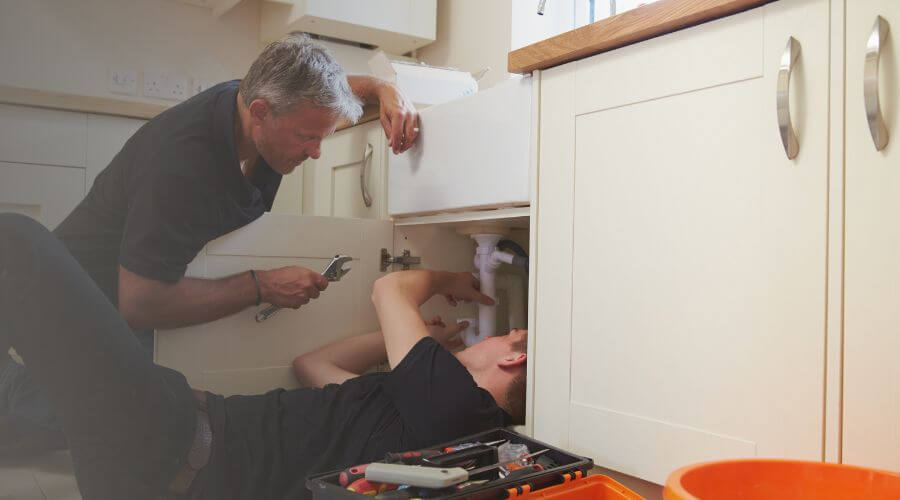 Professional burst pipe repair services in Mart, TX